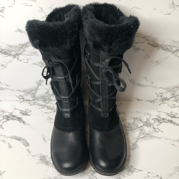 BareTraps AIDE Women's Black Lace Up Boots Size 7M - Picture 2 of 7